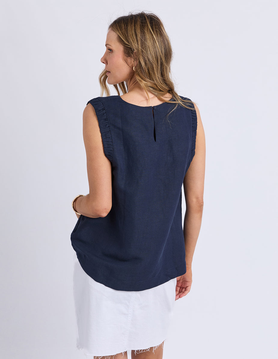 TOP BERMUDA - DARK SAPPHIRE