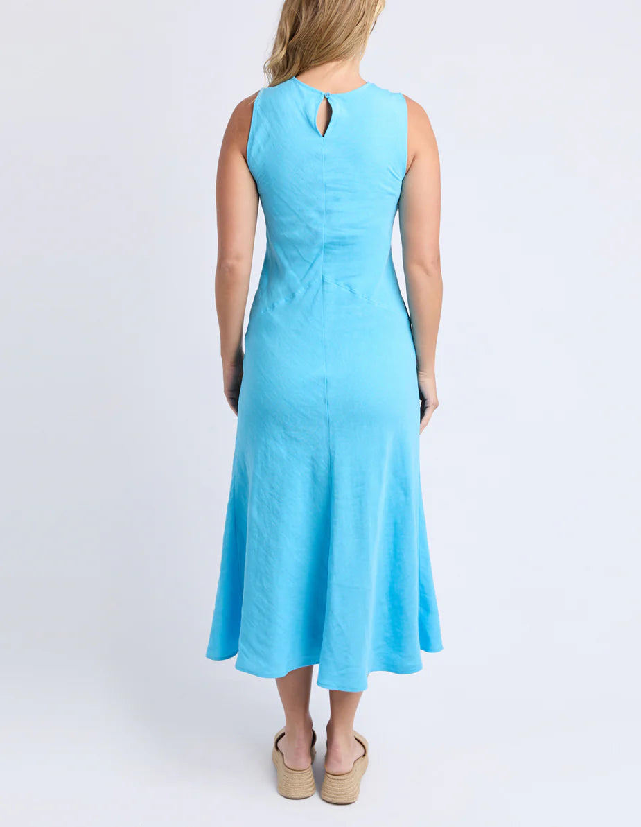 DRESS AZURE - AZURE BLUE - last one, size 10!