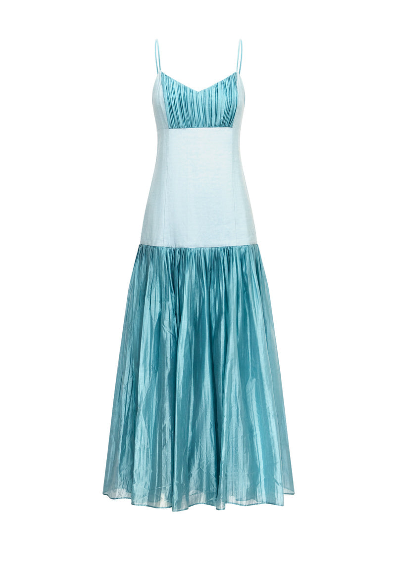 DRESS SERAFINA LINEN MAXI