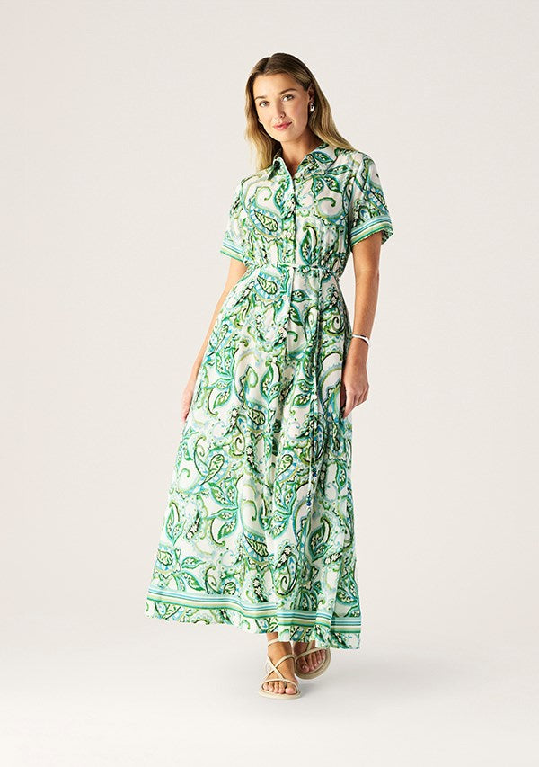 DRESS TARA PRINT SHIRTDRESS