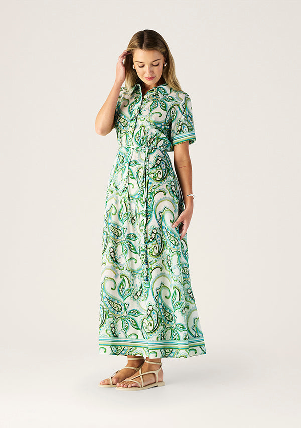 DRESS TARA PRINT SHIRTDRESS