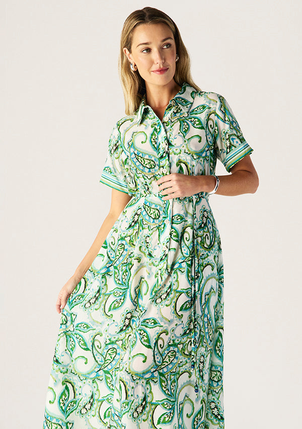 DRESS TARA PRINT SHIRTDRESS