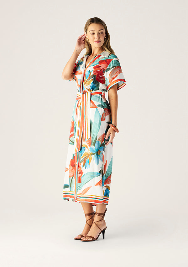 DRESS FIORINA PRINT SHIRTDRESS