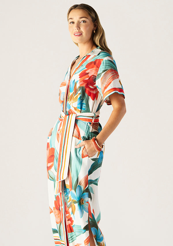 DRESS FIORINA PRINT SHIRTDRESS