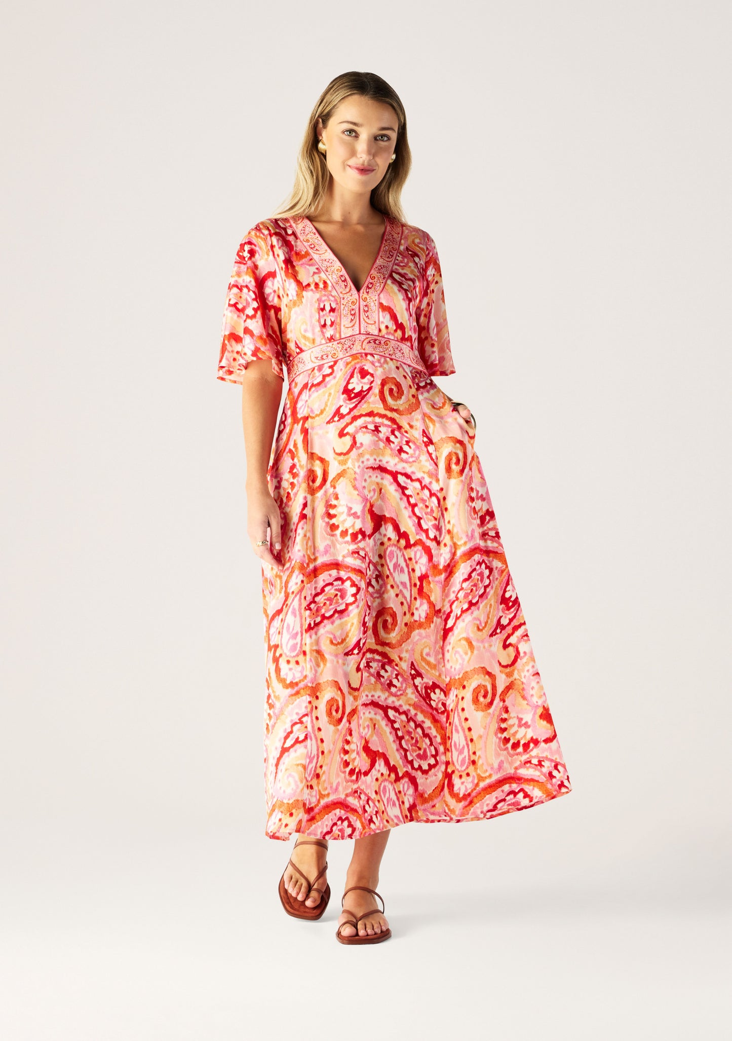 DRESS SERENA PRINT MIDI