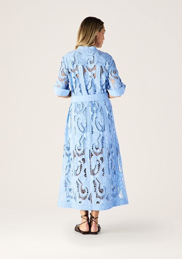 DRESS MARBELLA - CORNFLOWER BLUE