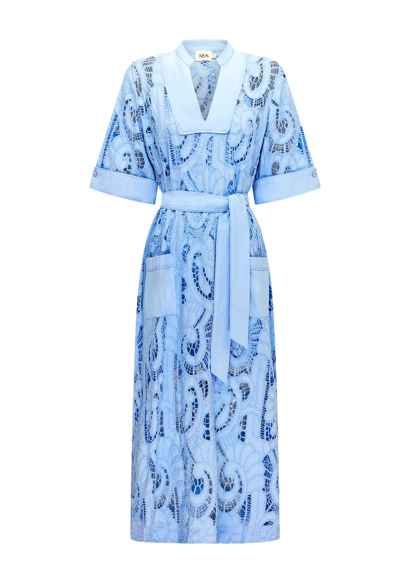 DRESS MARBELLA - CORNFLOWER BLUE