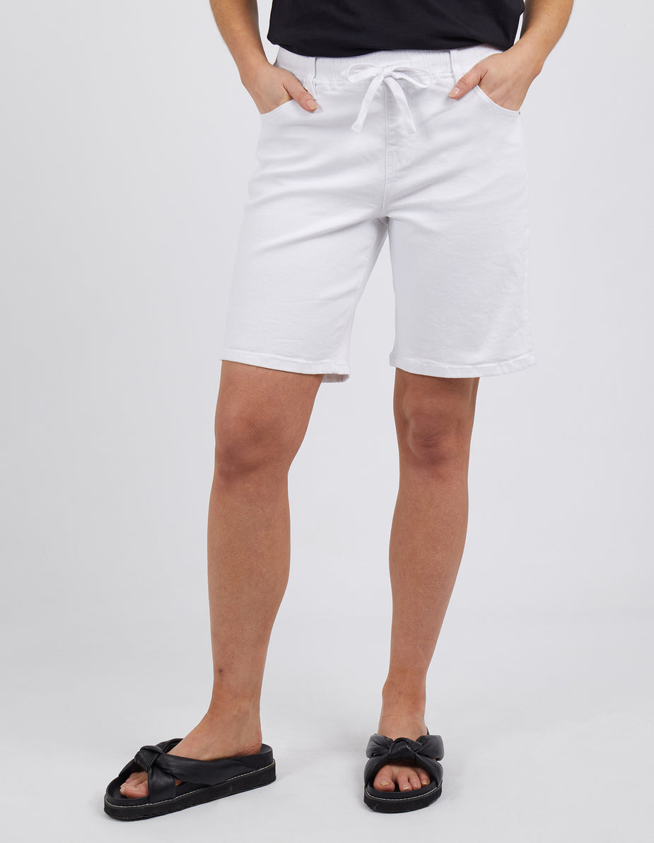 SHORTS GABBY BERMUDA - WHITE