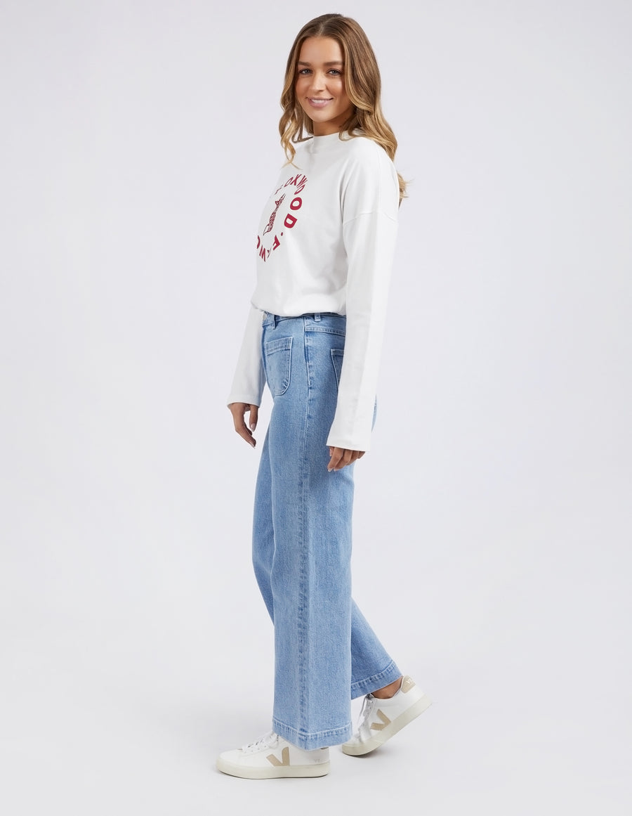 JEAN SARAH WIDE LEG