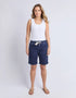 SHORTS GABBY BERMUDA - DARK INDIGO