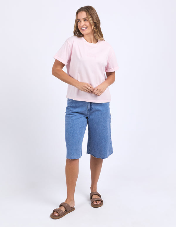 TEE HUNTLEIGH OVERSIZED - PALE PINK