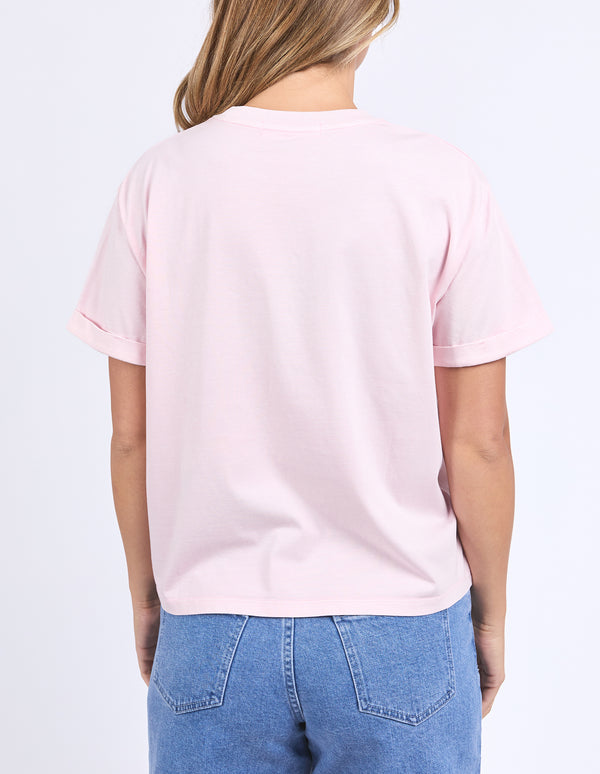 TEE HUNTLEIGH OVERSIZED - PALE PINK