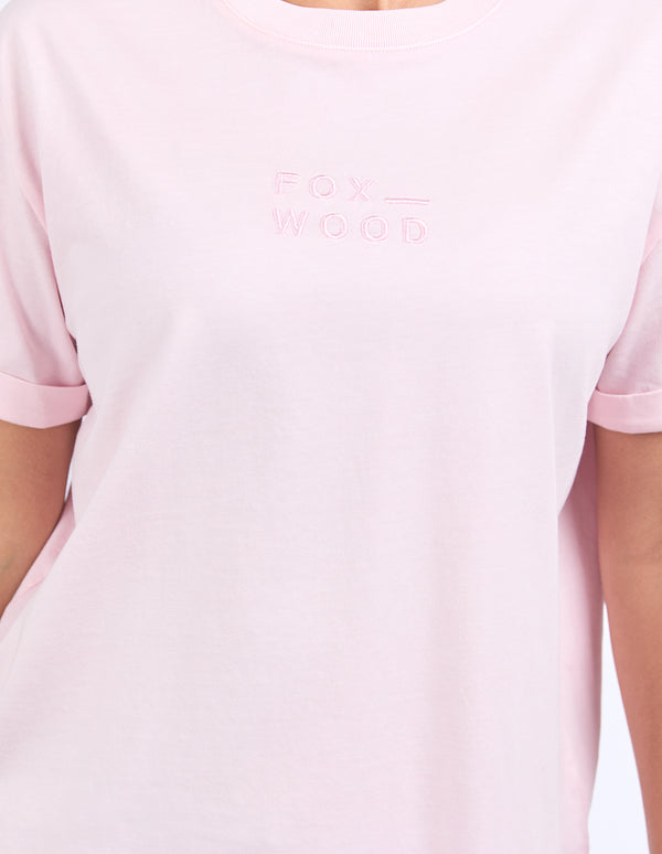 TEE HUNTLEIGH OVERSIZED - PALE PINK