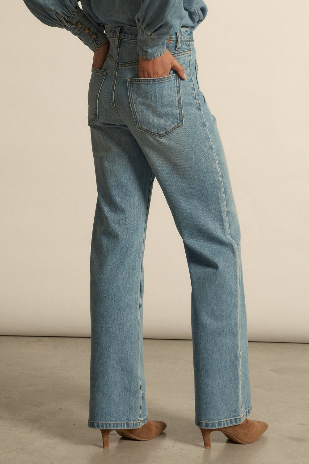 JEAN FOND - MID DENIM