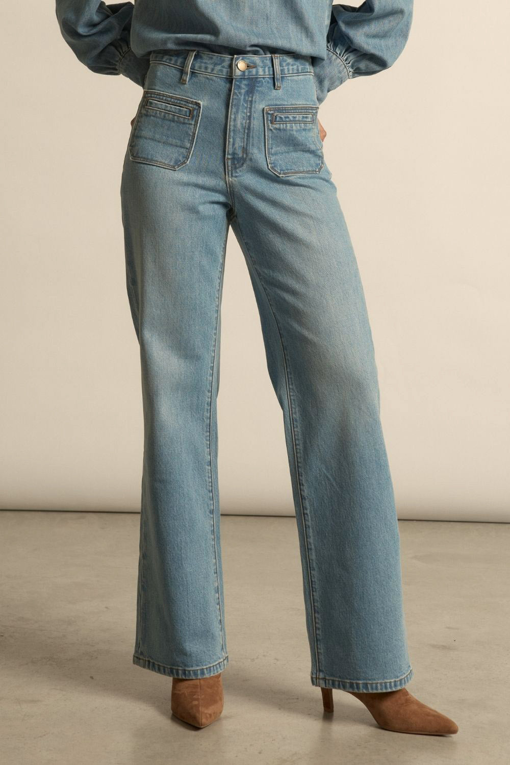 JEAN FOND - MID DENIM