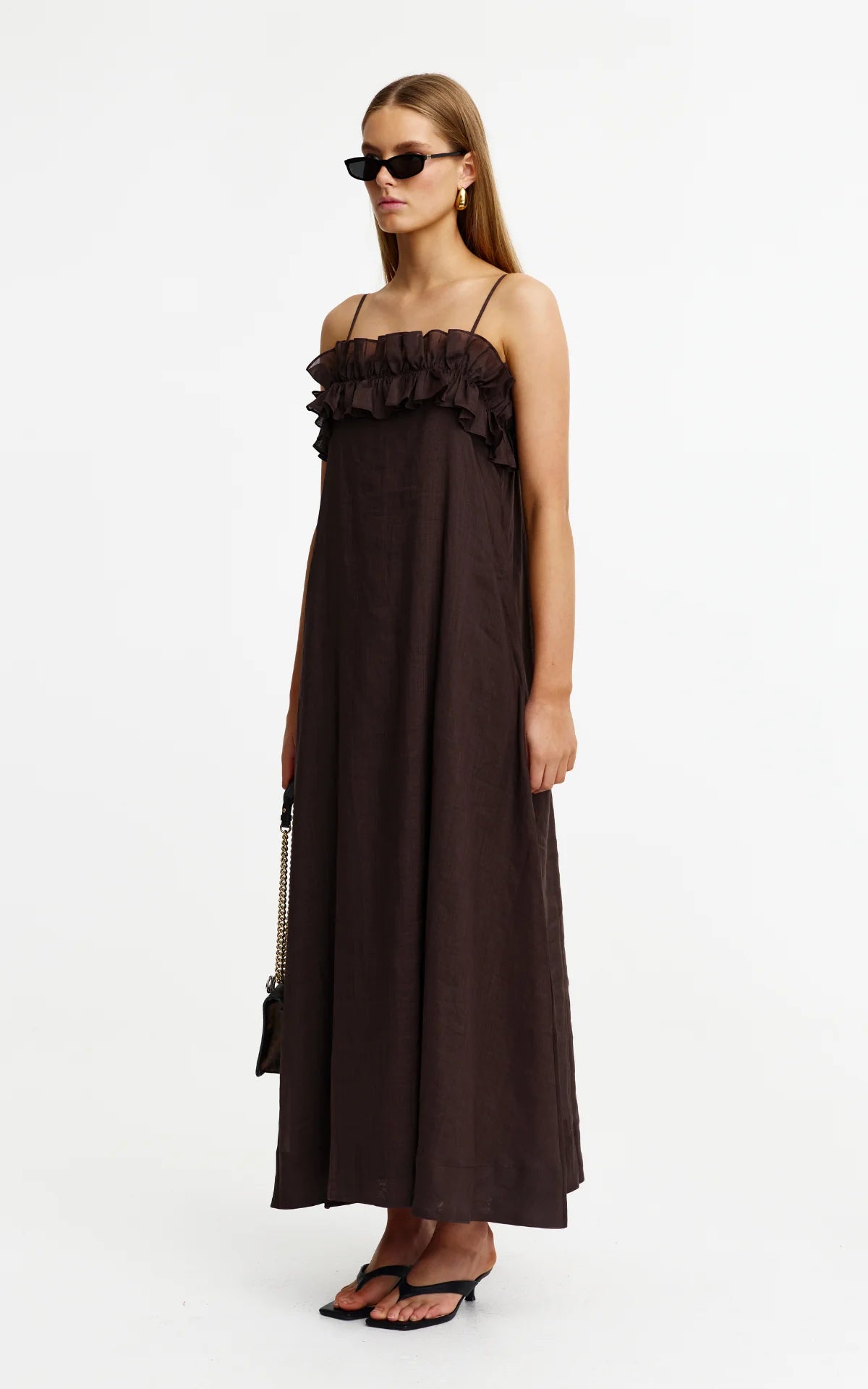 DRESS LOLA - CHOCOLATE