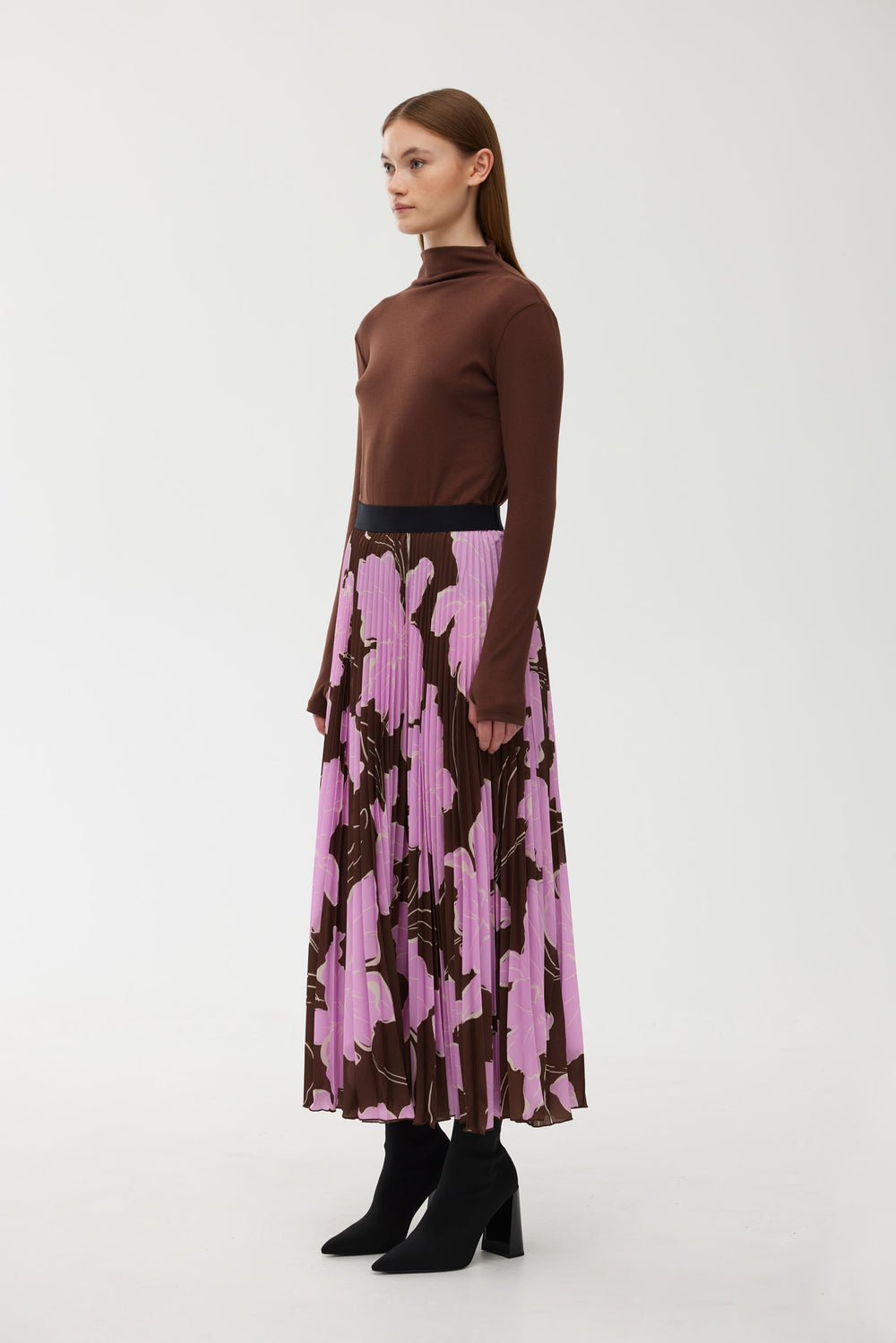 SKIRT GOLDIE PLEAT - MAGNOLIA BLOOM