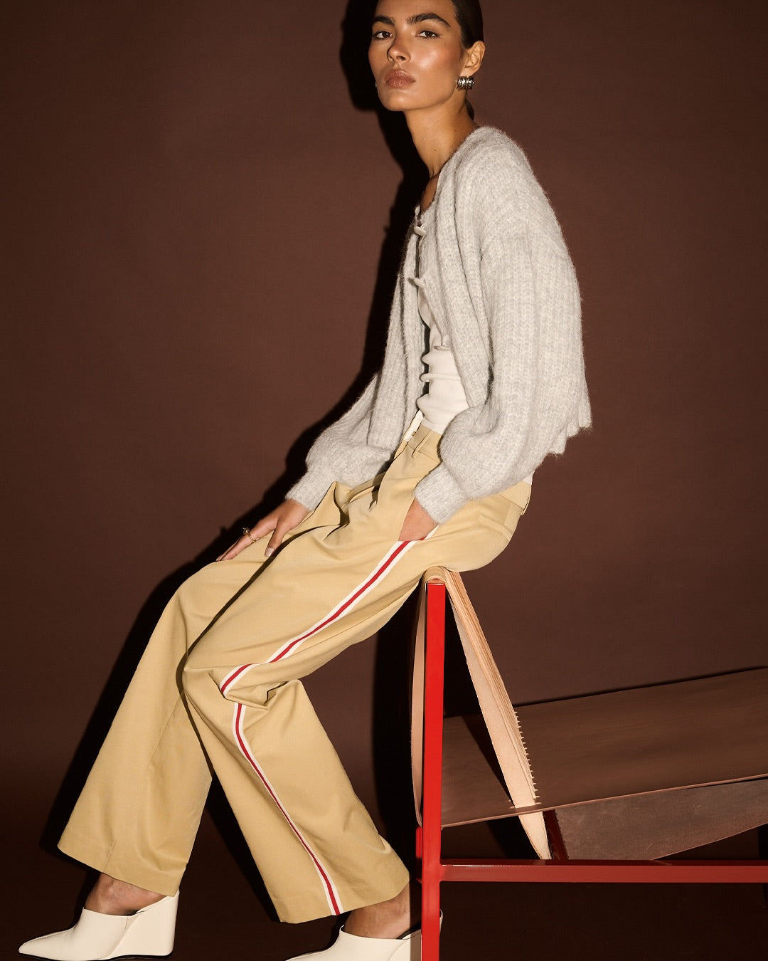 PANTS ANJA STRIPED SIDE