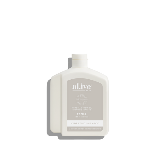 REFILL 650ML SHAMPOO - WHITE TEA & ARGAN OIL