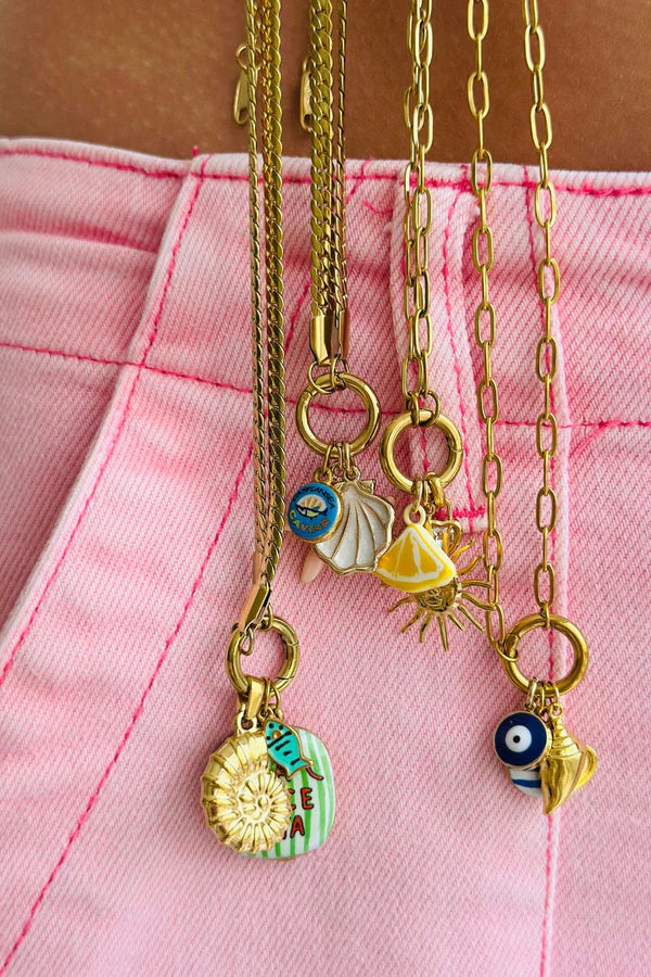 NECKLACE LA DOLCE VITA CHARM PEARL