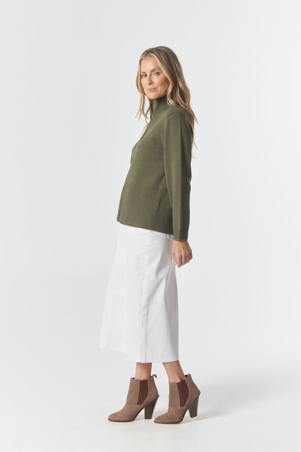JUMPER BROOK MERINO COTTON KNIT
