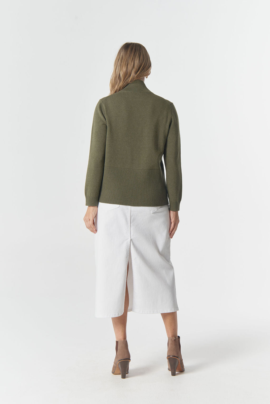 JUMPER BROOK MERINO COTTON KNIT
