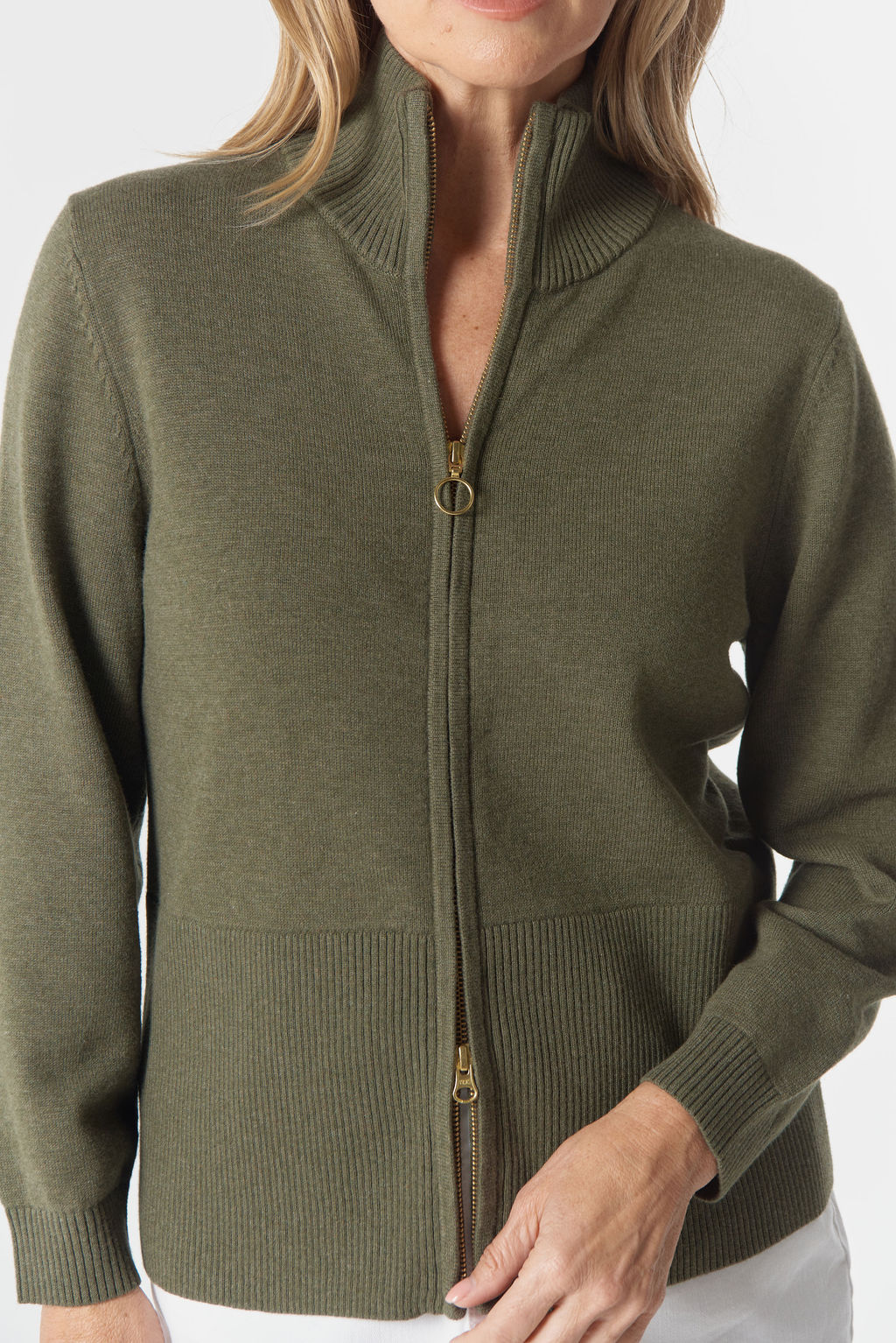 JUMPER BROOK MERINO COTTON KNIT