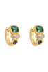 EARRINGS ROMY HOOPS