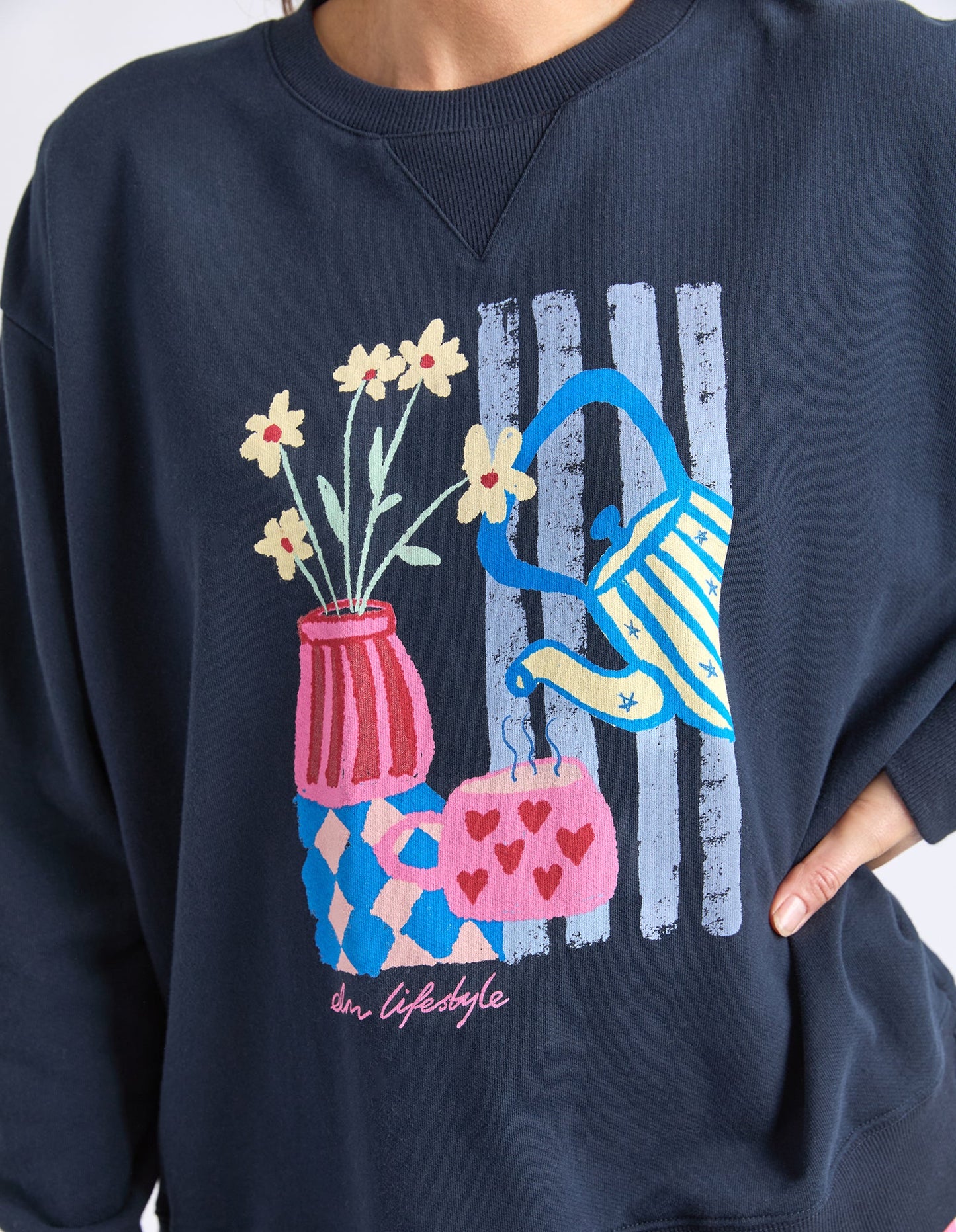 CREW FILL YOUR CUP - NAVY