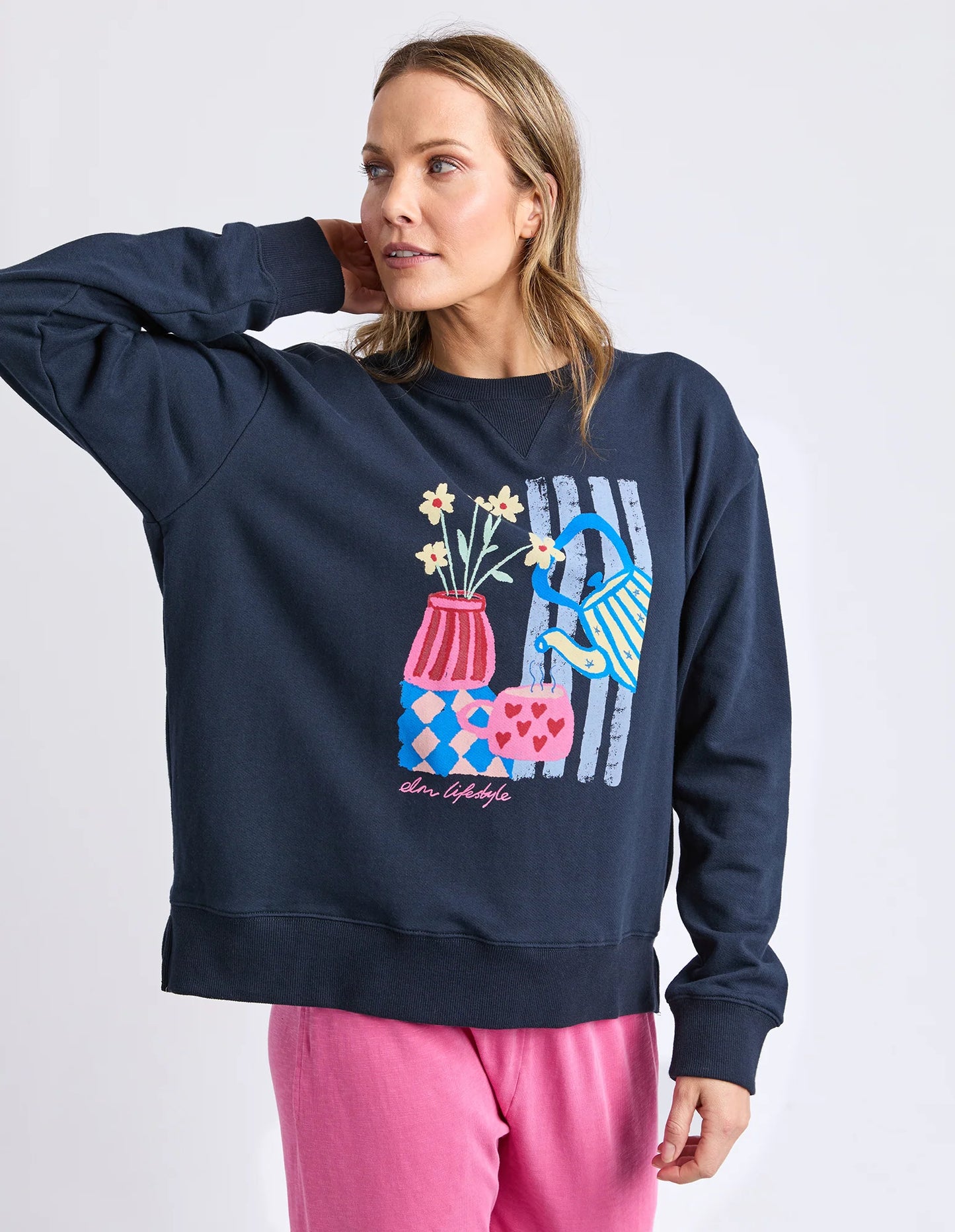 CREW FILL YOUR CUP - NAVY