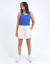 SHORTS EMMA RELAXED DENIM - VINTAGE WHITE