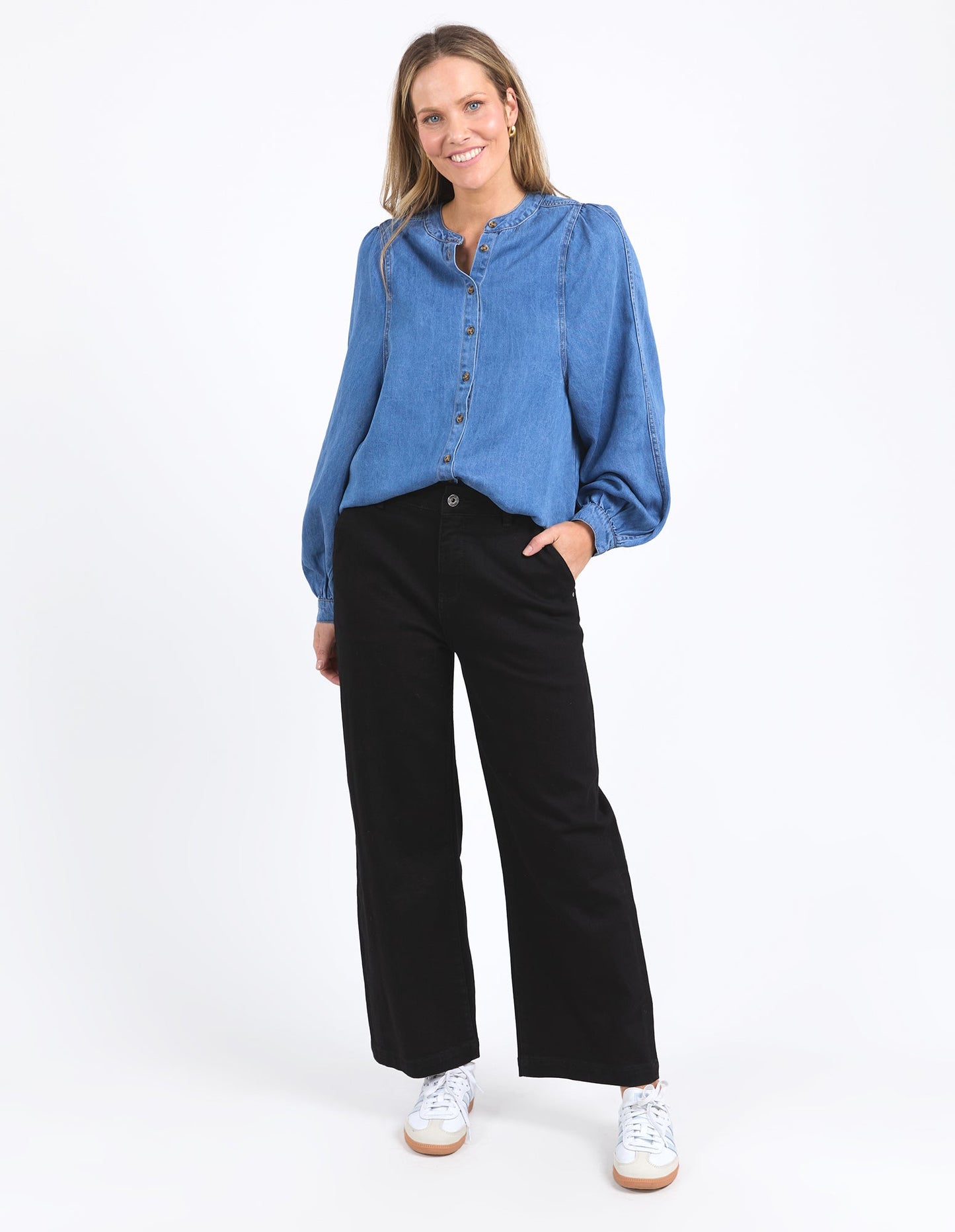 SHIRT BROOKE DENIM