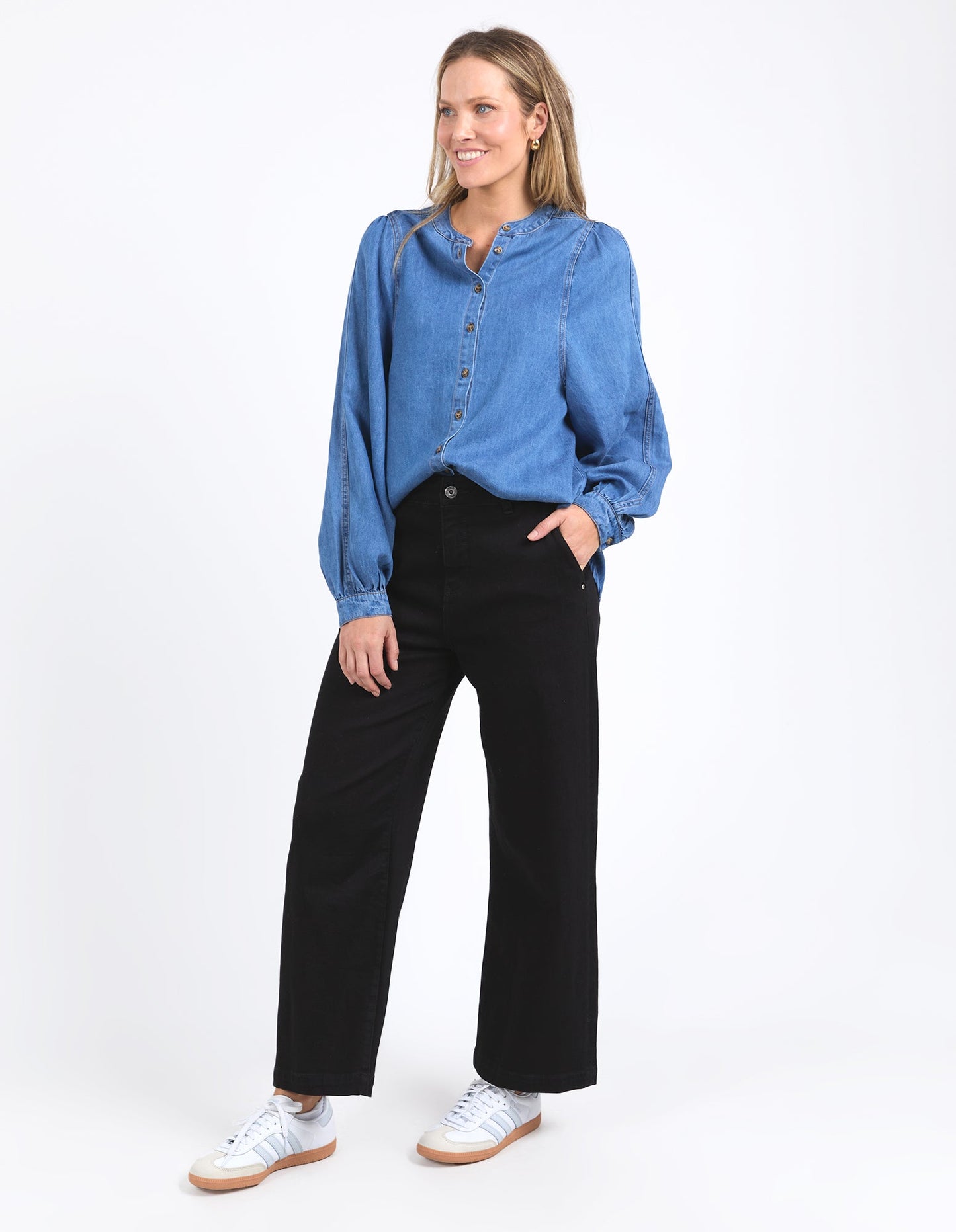 SHIRT BROOKE DENIM