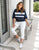 JEAN MOLLIE CAPRI - WHITE