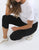 JEAN MOLLIE CAPRI - BLACK