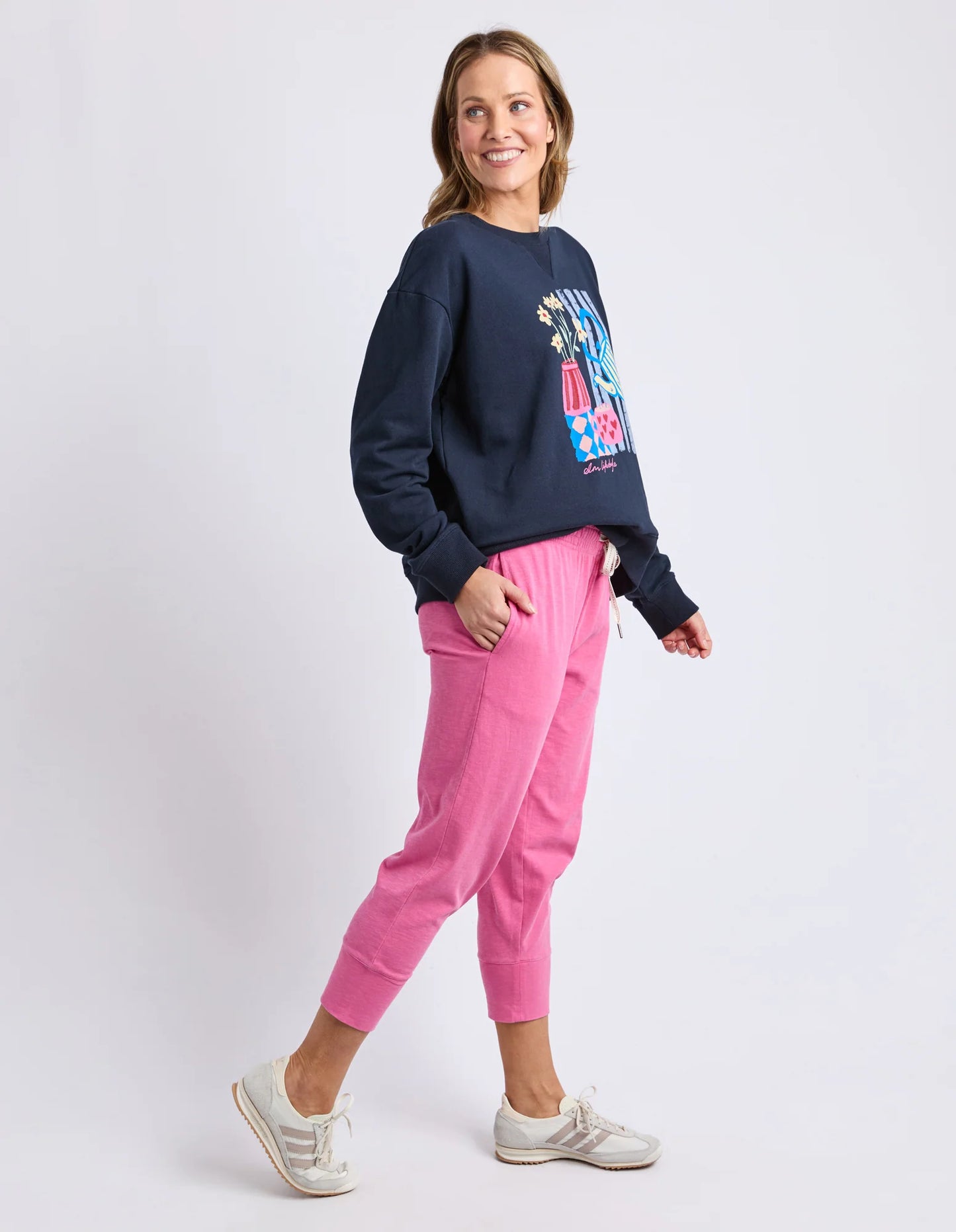 BRUNCH PANT - HOT PINK