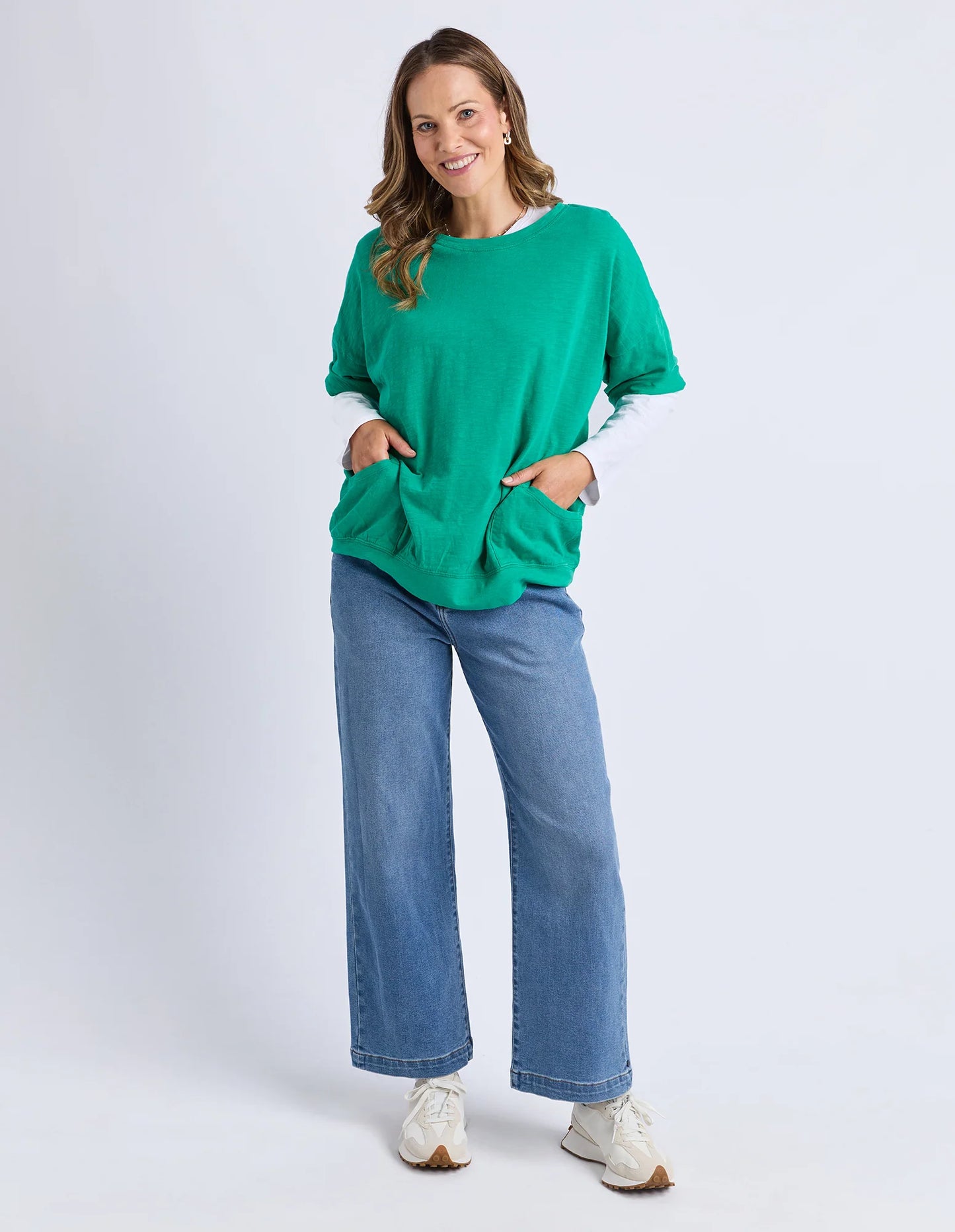 SWEAT MAZIE - TURQUOISE