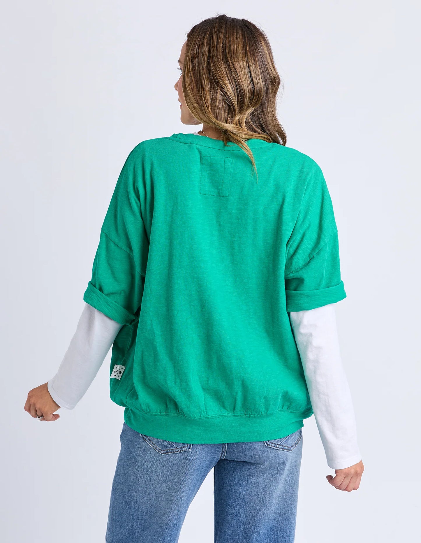 SWEAT MAZIE - TURQUOISE