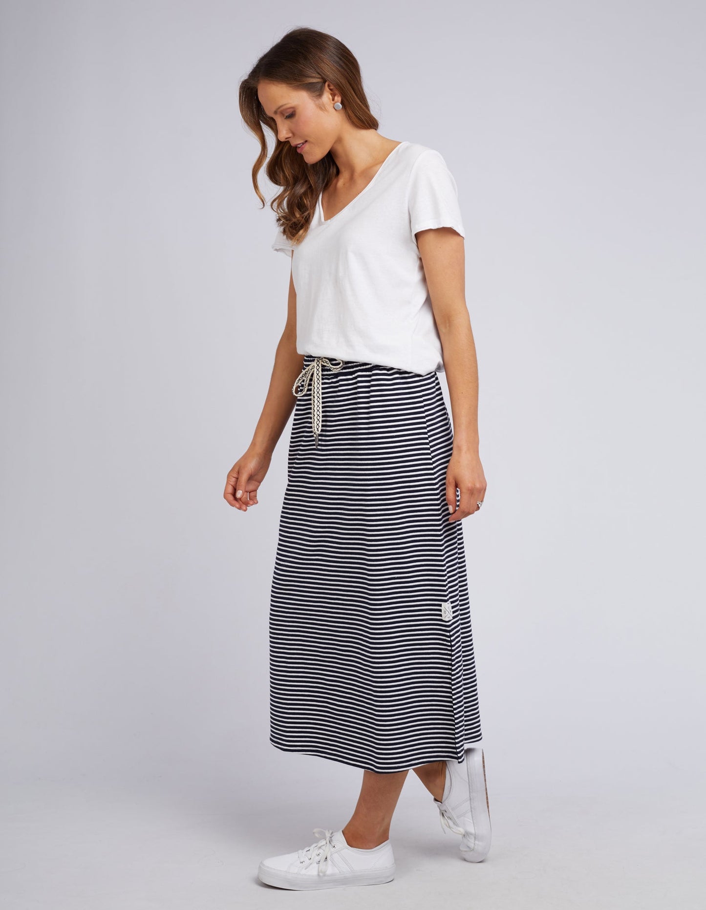 SKIRT TRAVEL - NAVY STRIPE