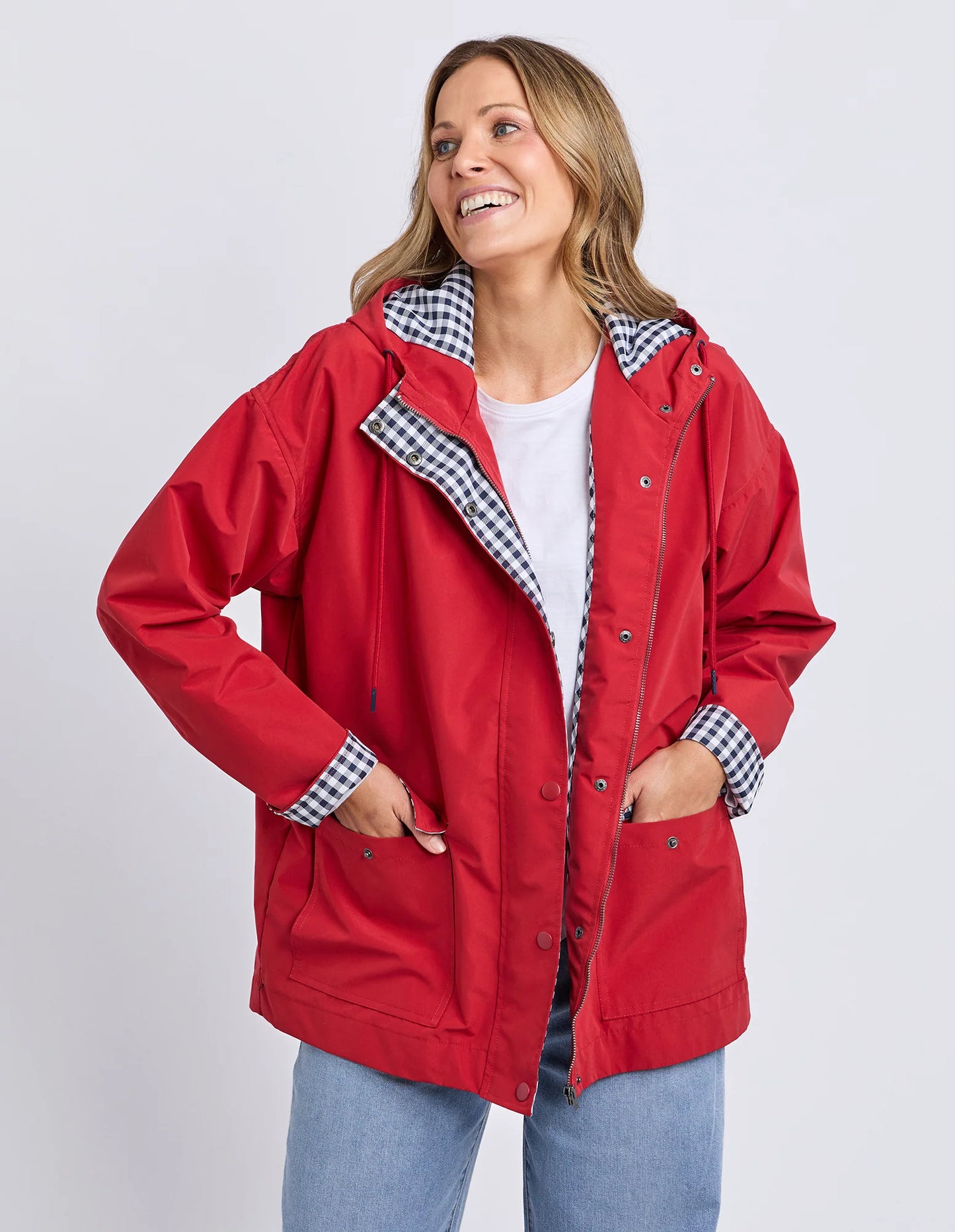 RAINCOAT CHELSEA - CRANBERRY