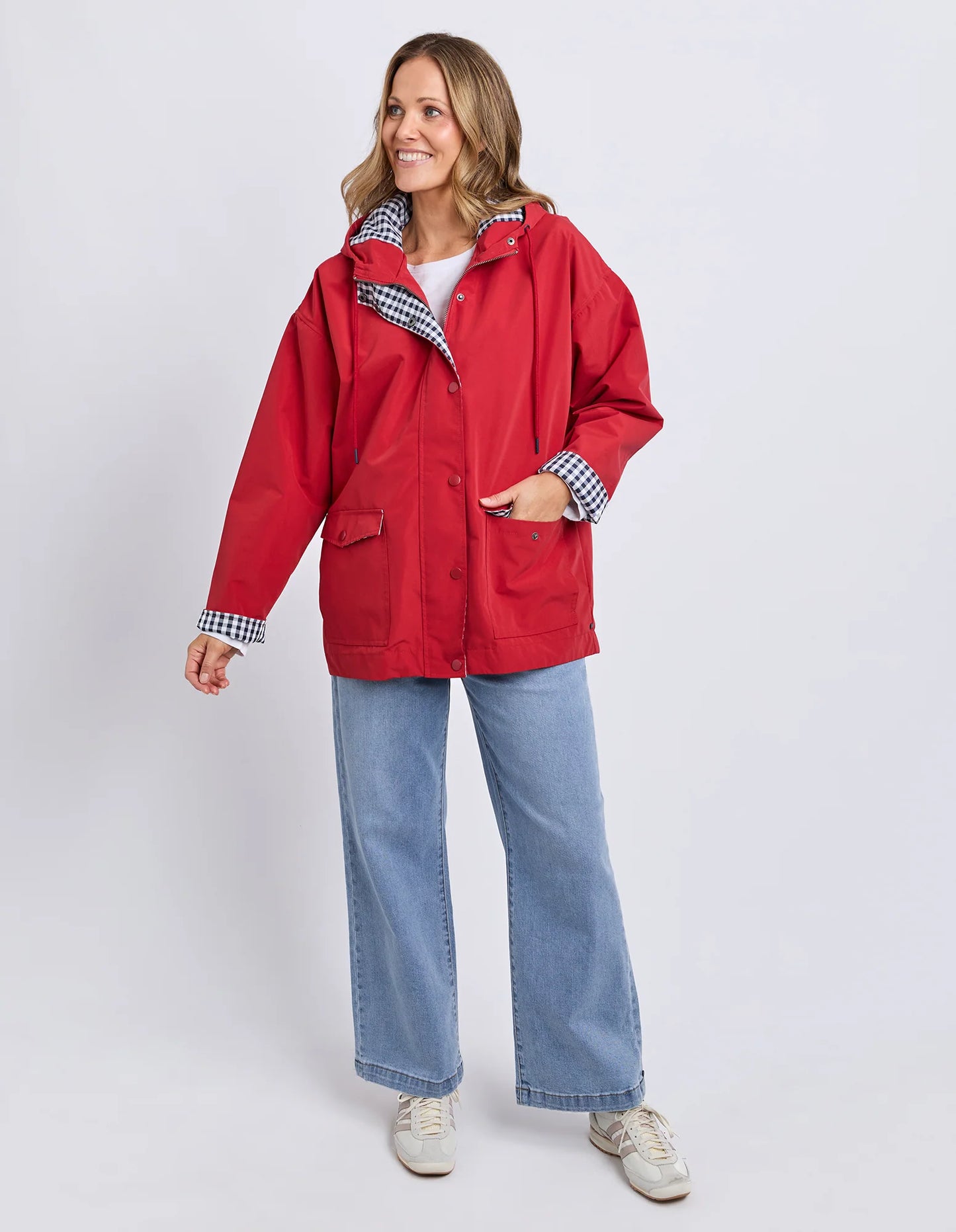 RAINCOAT CHELSEA - CRANBERRY