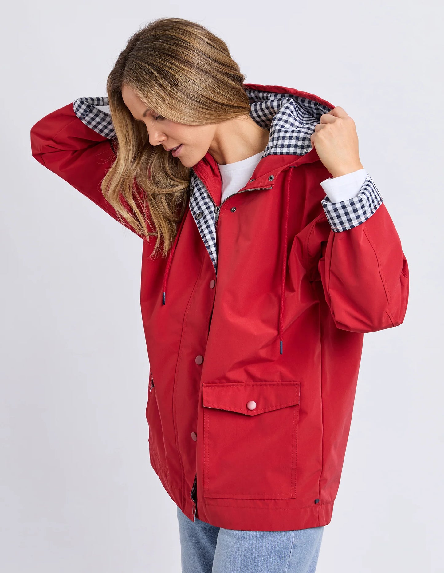 RAINCOAT CHELSEA - CRANBERRY
