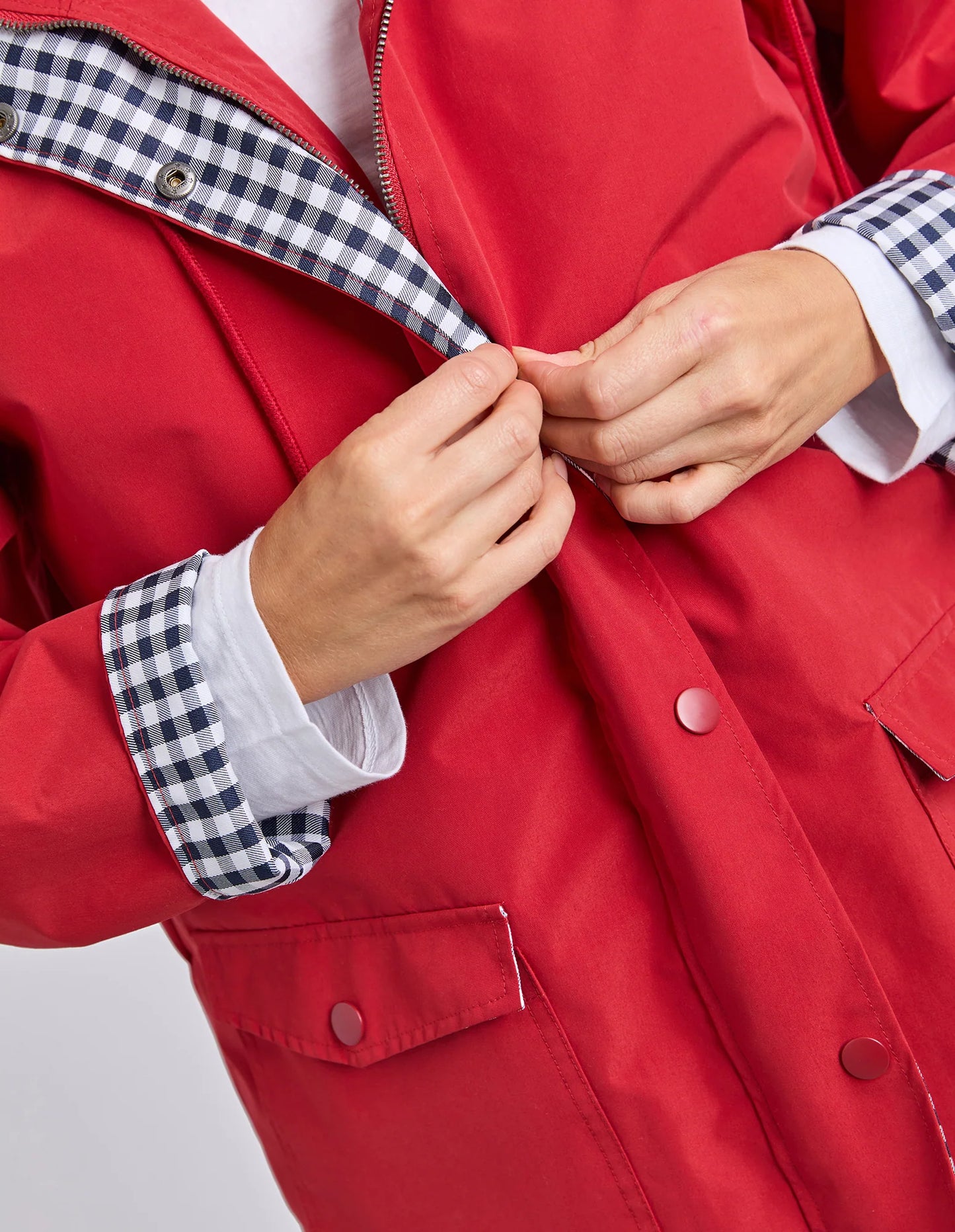 RAINCOAT CHELSEA - CRANBERRY