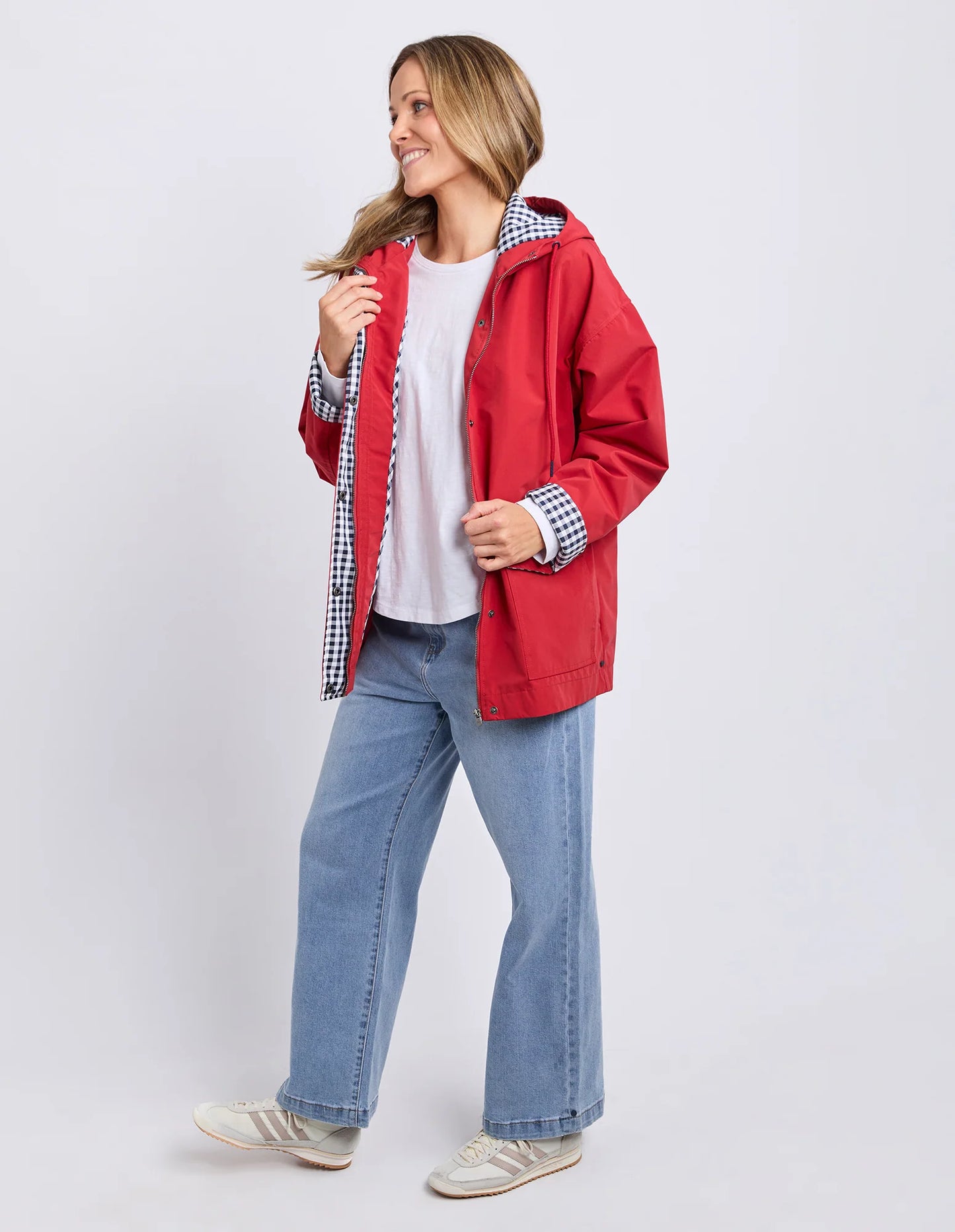 RAINCOAT CHELSEA - CRANBERRY