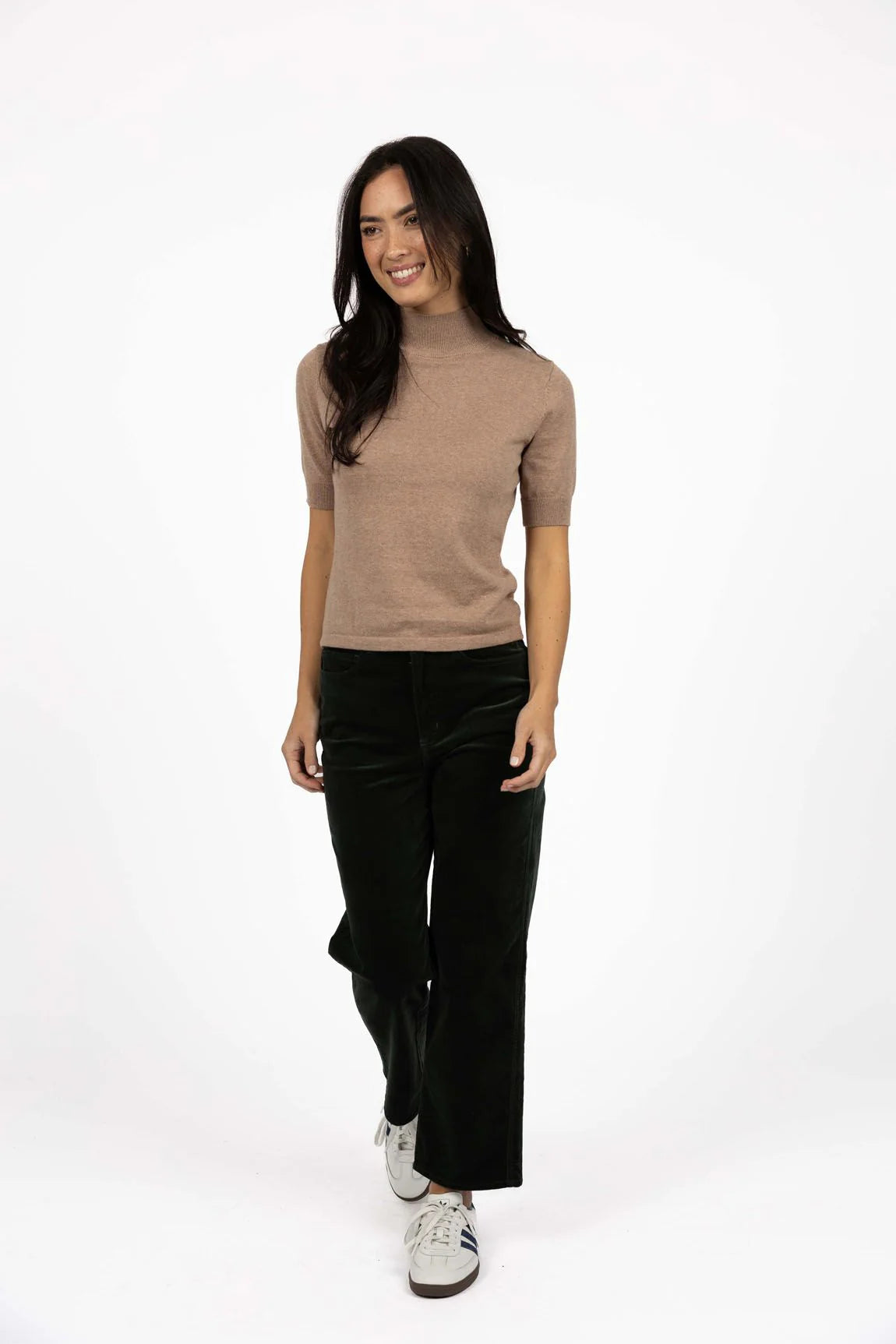 PANT VA VA VELOUR - PINE