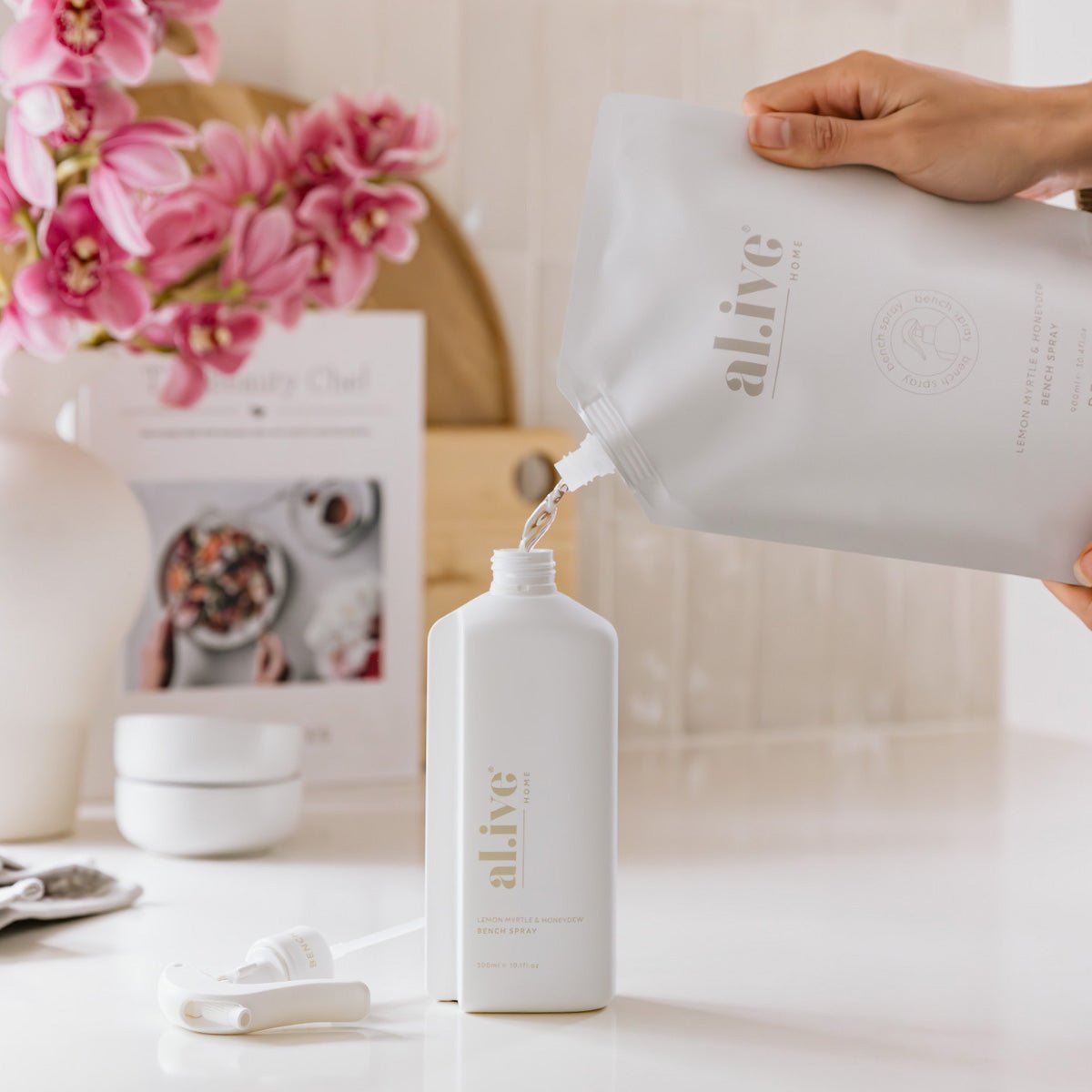 REFILL BENCH SPRAY - LEMON MYTRLE & HONEYDEW
