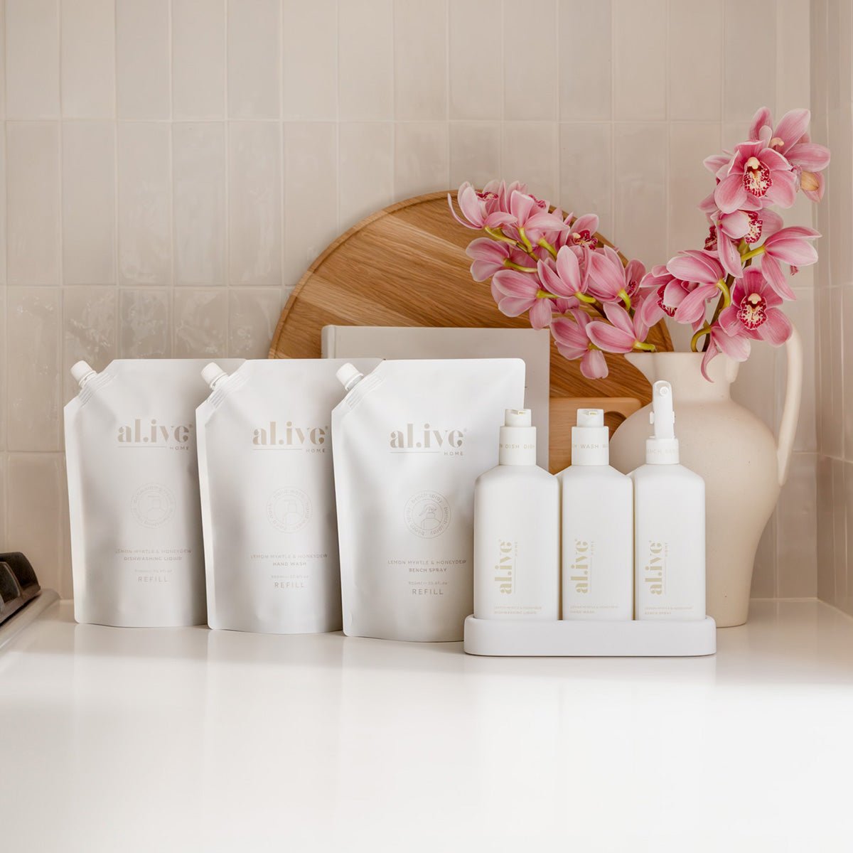 REFILL DISH WASH - LEMON MYRTLE & HONEYDEW