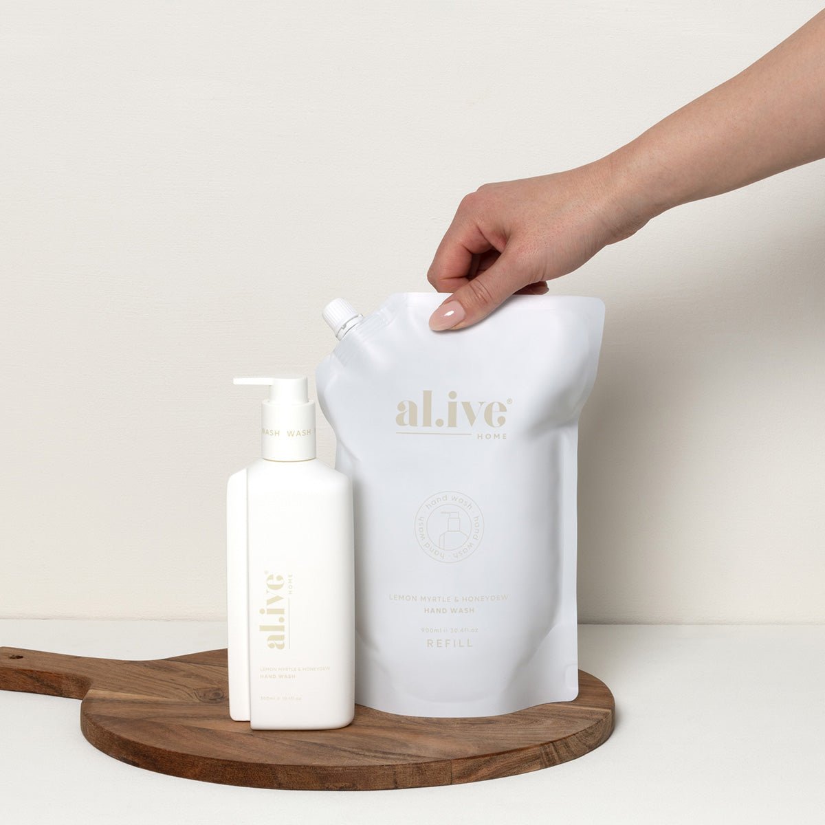 REFILL HAND WASH - LEMON MYRTLE & HONEYDEW