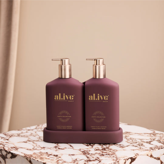 DUO TRANSFORMATIVE WASH & LOTION - SWEET PLUM & BERRIES