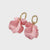 EARRINGS AUTUMN LEAVES - PINK